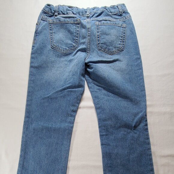 The Children's Place Skinny Jeans Size 12 Girls Blue Denim Stretch Waistband - Picture 4 of 8